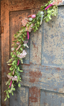 Cotton Candy 4ft Garland