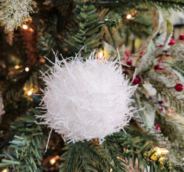 Snowball Ornament Medium