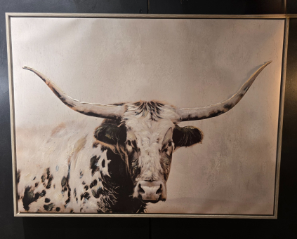 Magestic Longhorn 24x32in