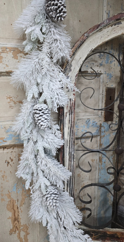 Snowy Winter Morning 4ft Garland