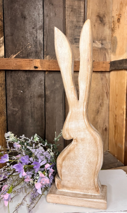 Gracie Wooden Bunny 16x6in