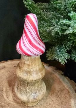 Lg Candy Swirled Layered Tree 4.5x2x2in