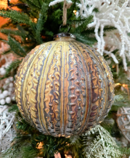 Large Vintage Christmas Ornament 8x8x8in