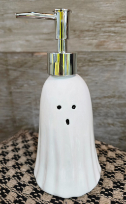 Ghost Soap Dispenser 3.5x3.5x8in