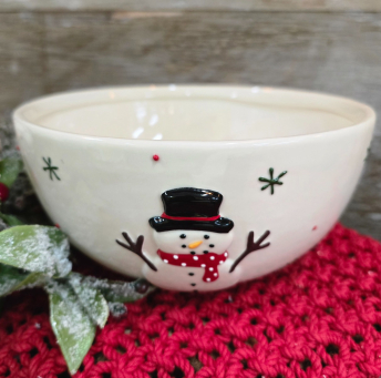 Frosty Serving Bowl 7.5x7.5x3.5in