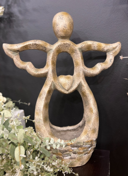 Garden Stone Angel 17.5x5.5x22in