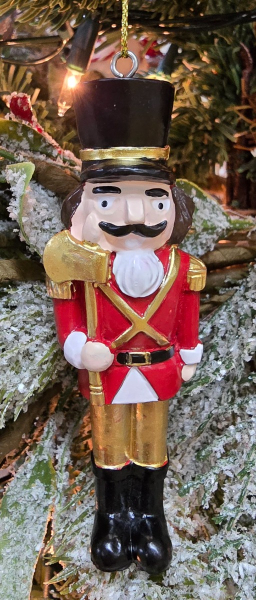 Sergeant Nutcracker Resin 1.5x1x3.5in