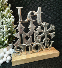 Nikel Let it Snow 7.5x8.5in