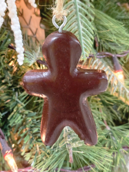 Smallall Gingerbread Cookie Ornament 9x6in