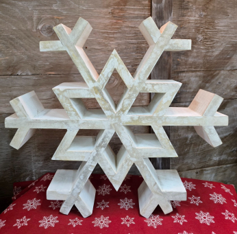 Smallall 3D Snowflake 12x12in